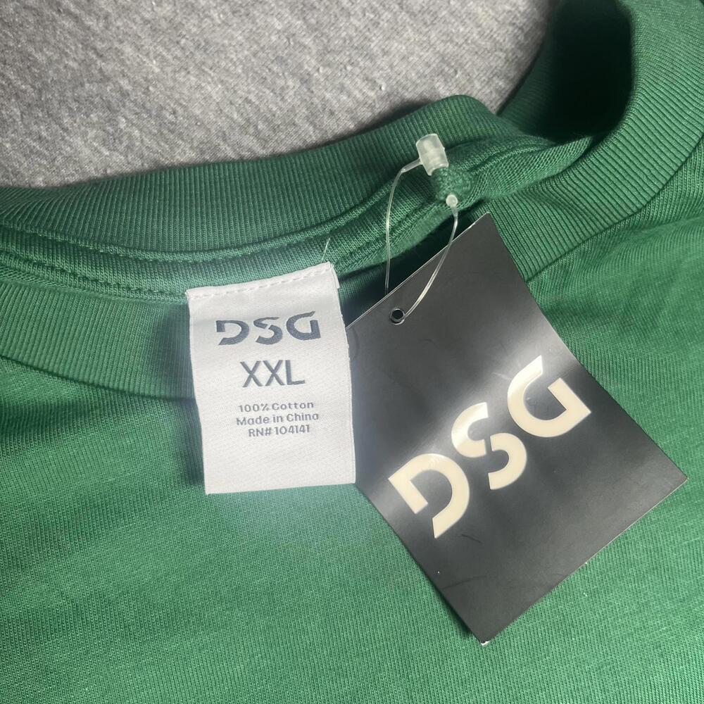 NWT DSG Dicks Sporting Goods USA Men’s XXL Green “big moments happen” T-Shirt - Picture 3 of 5